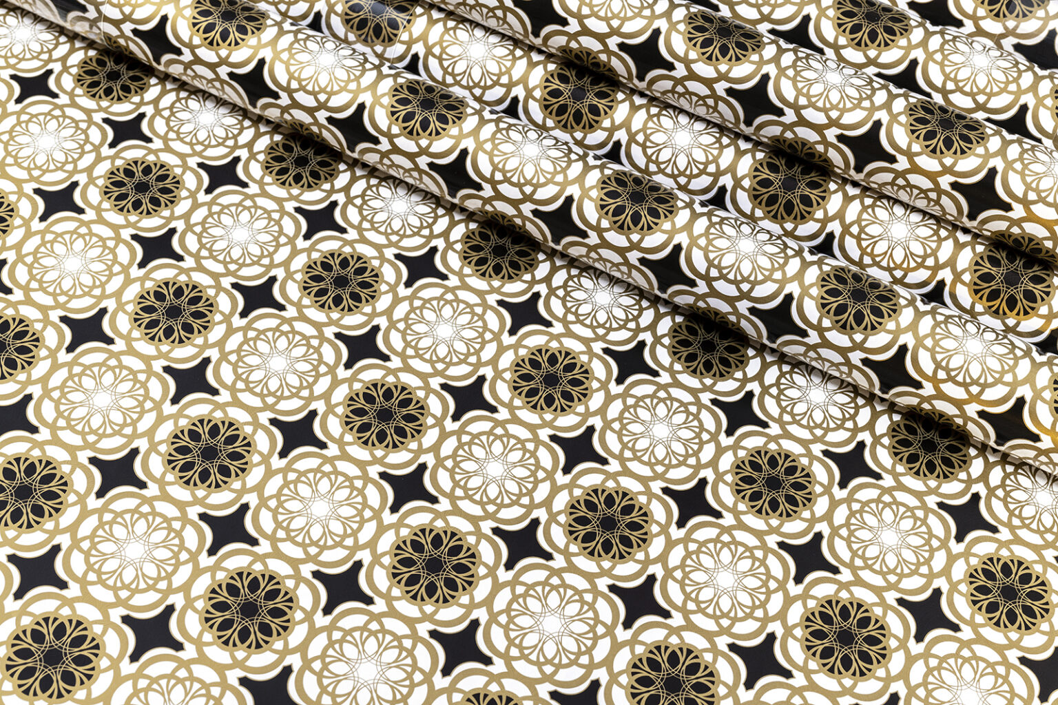 Foto des hauseigenen Geschenkpapiers der Firma Designfaktum